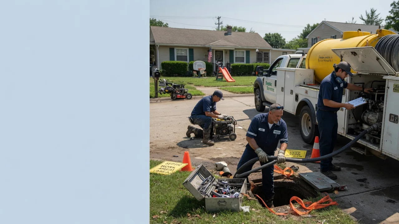 Septic Tank Pumping in Quinlan, TX near me